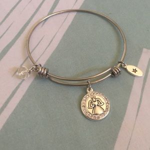 Silver Guardian Angel Necklace